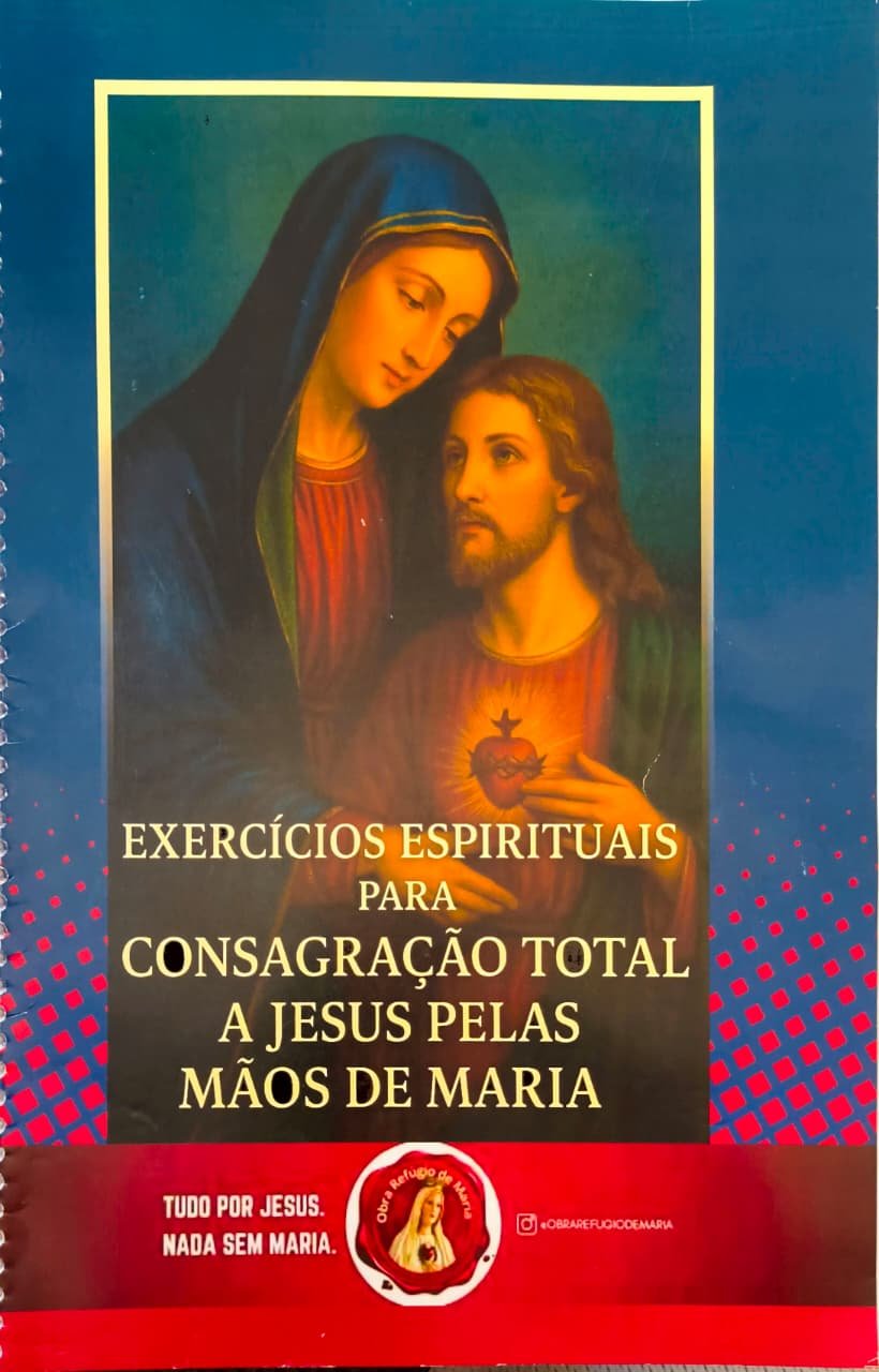 Capa do livro Exercícios Espirituais para a Total Consagração